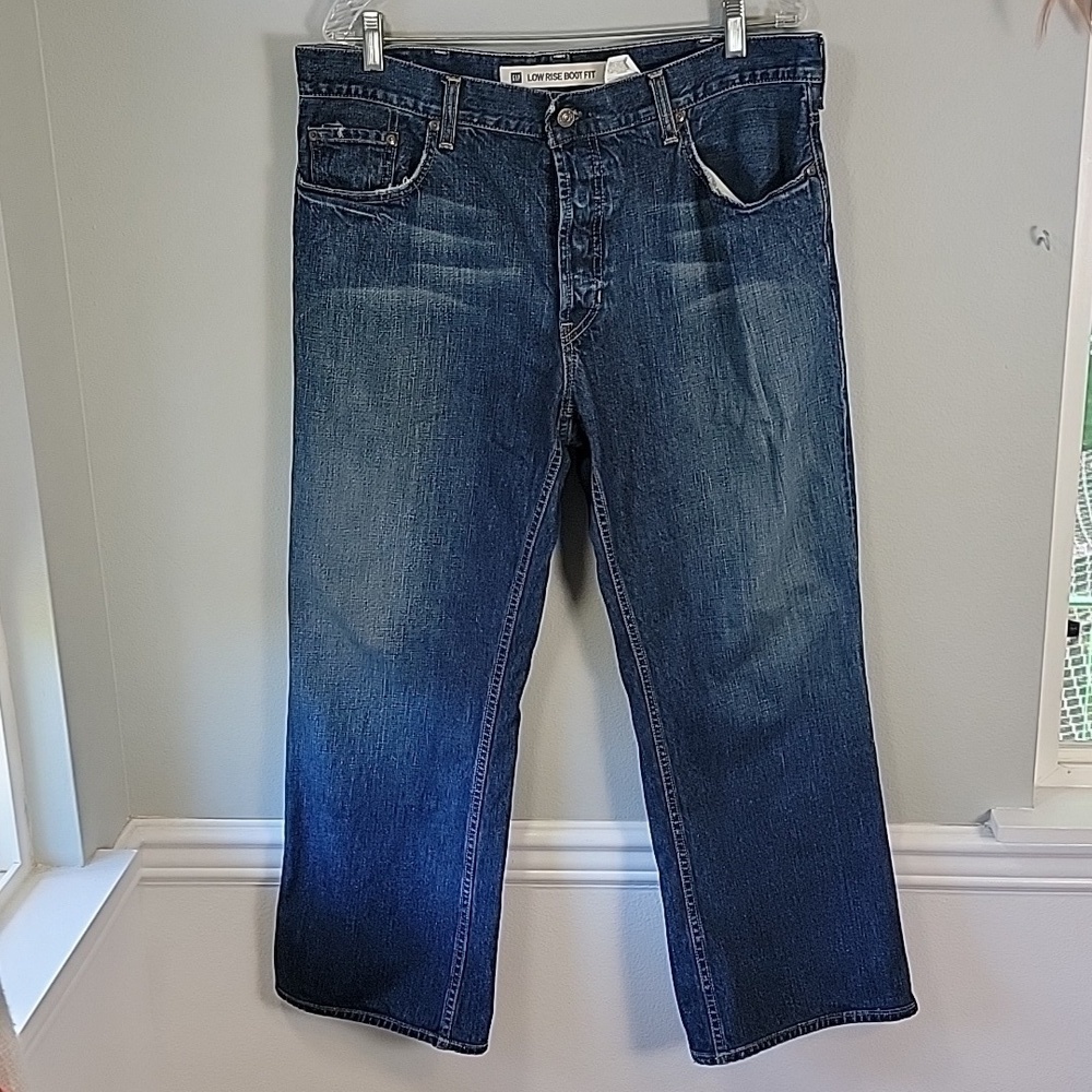 GAP low rise boot cut jeans